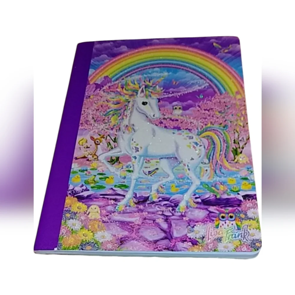 NEW Lisa Frank Composition Unicorn Notebook